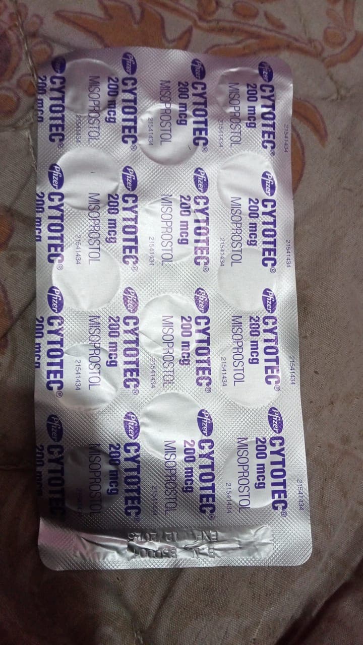Cytotec blister packs and tablets